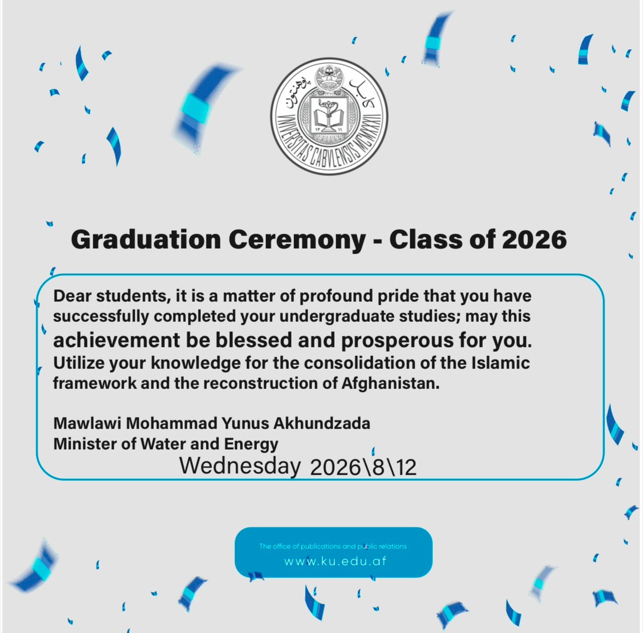 Graduation Ceremony - Class of 202688