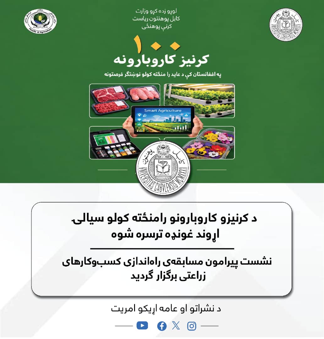 د کرنیزو کاروبارونو رامنځته کولو سیالۍ اړوند غونډه ترسره شوه